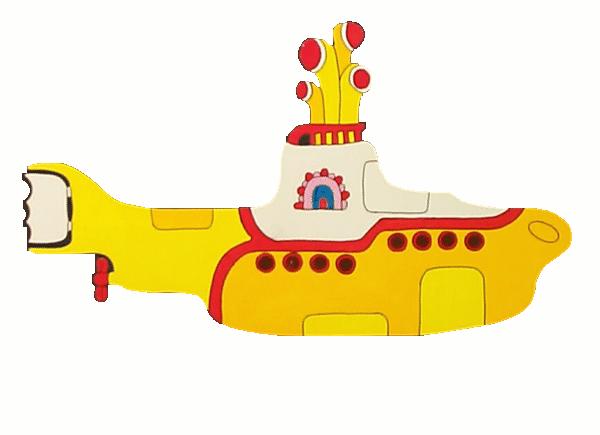 Yellow Submarine Docks At YAP - Click to expand